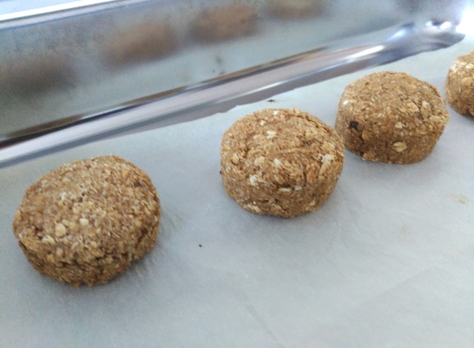 Dulces de plátano y avena Dulces de plátano y avena